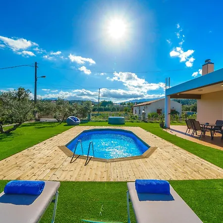 Villa Lima Pool & Jacuzzi Chania Vamos Exterior photo