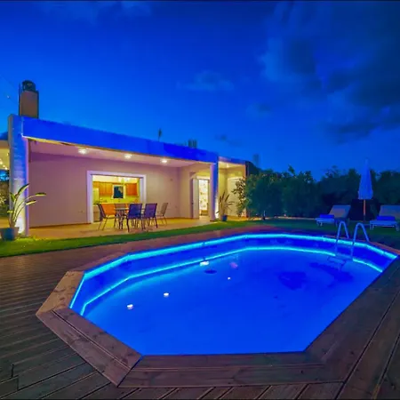 Villa Lima Pool & Jacuzzi Chania Vamos Exterior photo